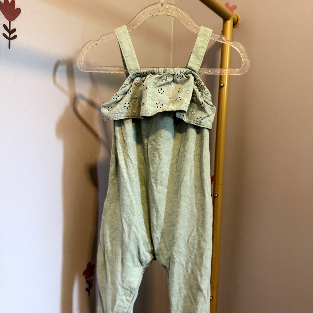 Mint Green Kids Romper